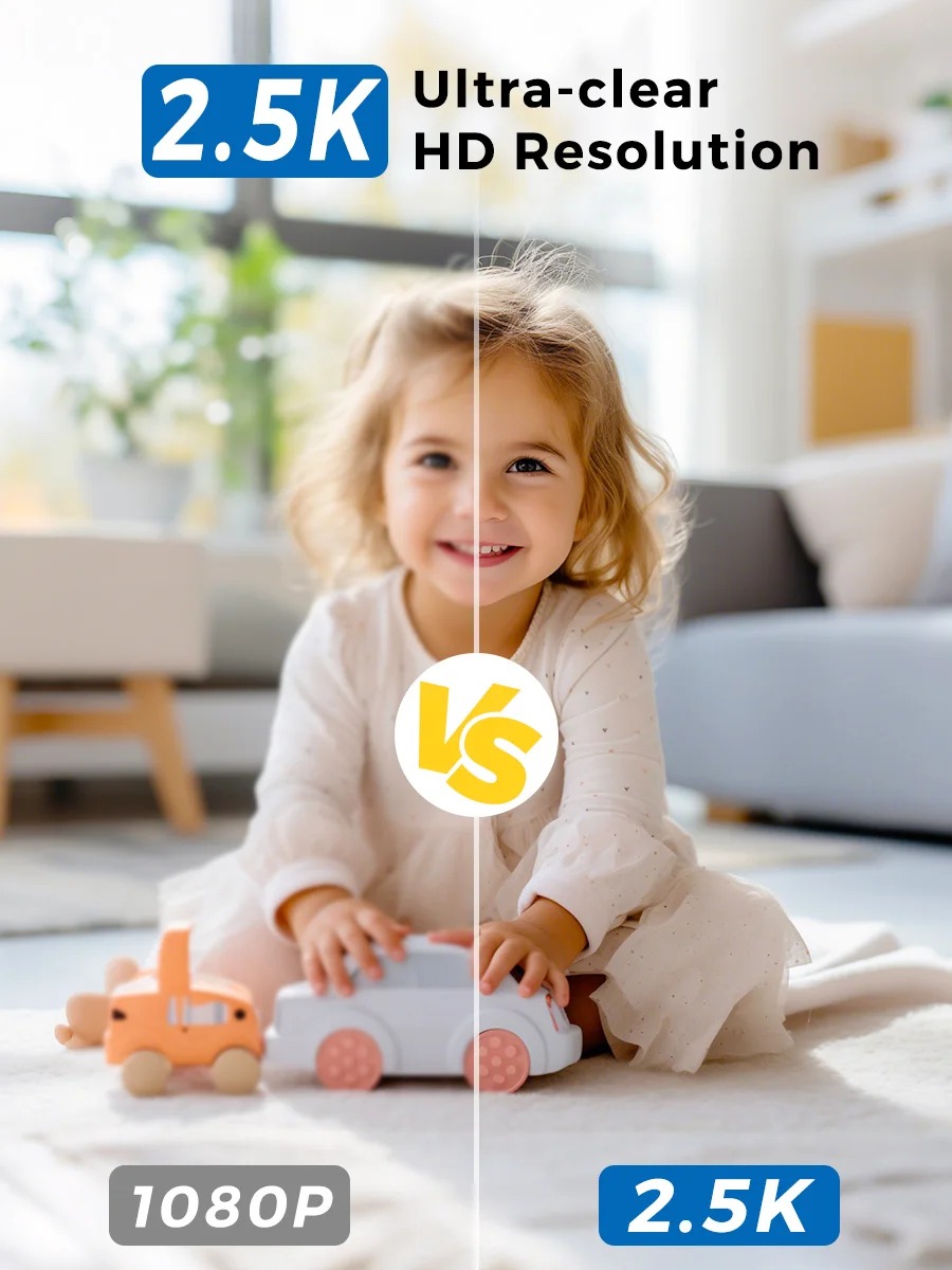 2.4G/5G WiFi Indoor Baby Monit - Eufy Camera E220 recension och pris