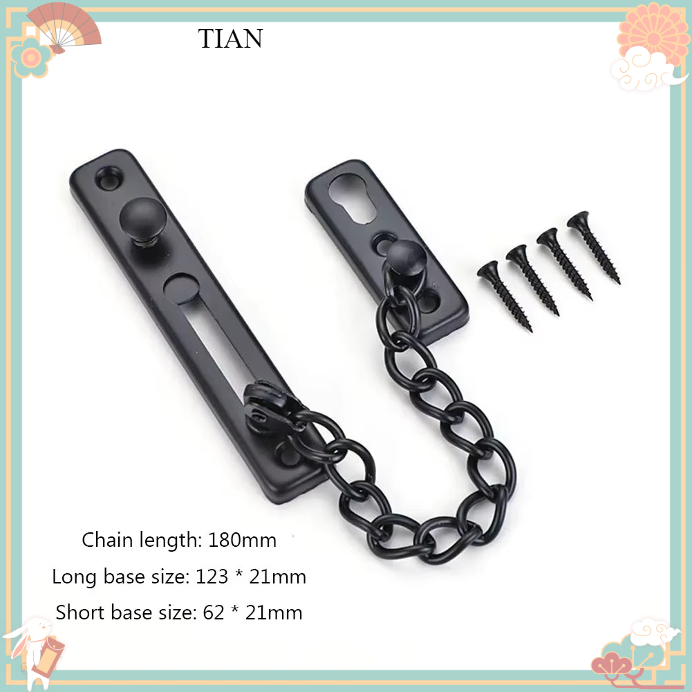 Door Chain with Lock Door Lock - Security Chain Door recension och pris
