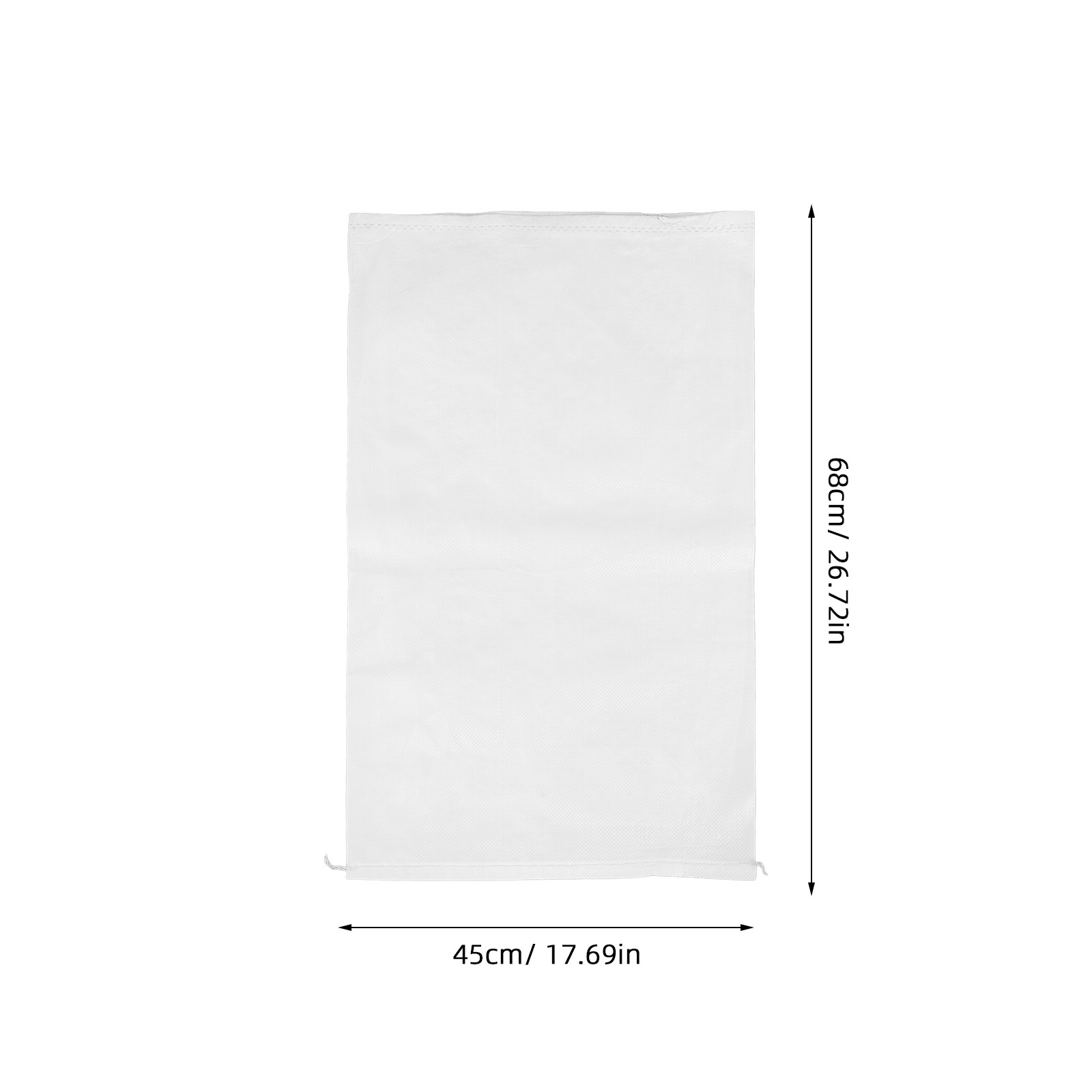 20Pcs Waterproof PP Lined Sand - Flood Barrier Bag recension och pris