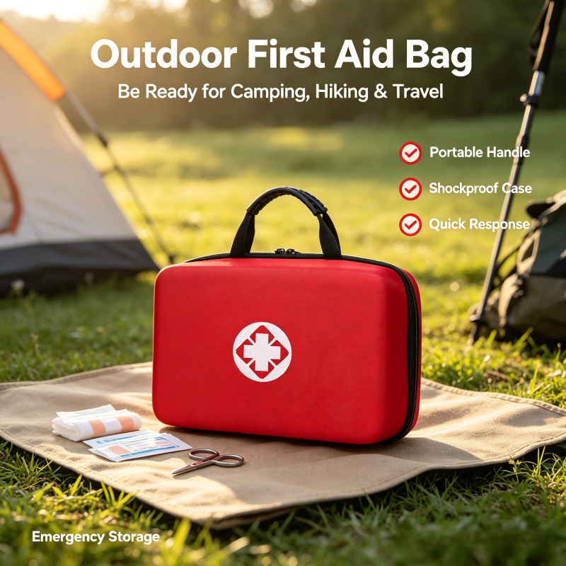 Portable Hard Shell First Aid  - First Aid Bag Kit recension och pris